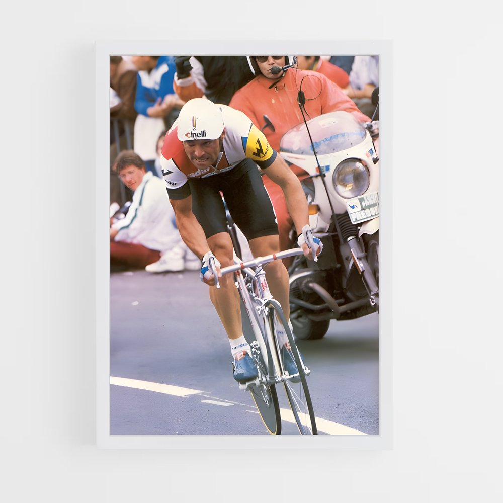 Poster La Piste de Bernard – affiche Cyclisme (vue 3)
